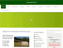 Tablet Screenshot of pleasanthillspa.com